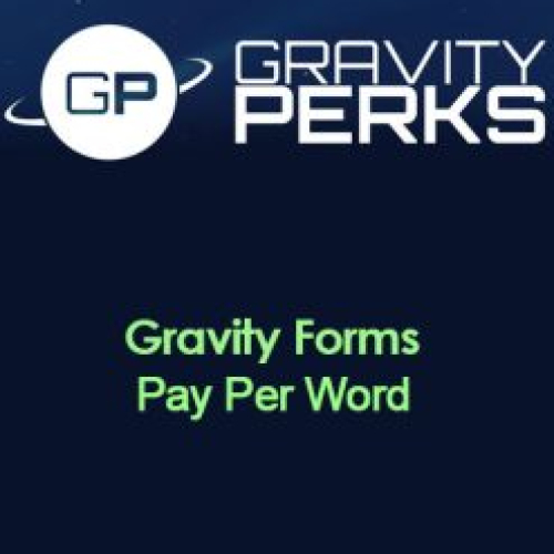 Gravity Perks – Gravity Forms Pay Per Word