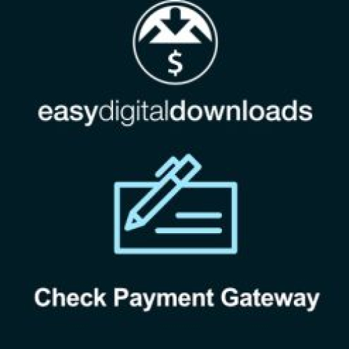 Easy Digital Downloads Check Payment Gateway