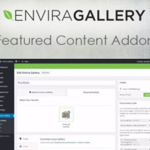 Envira Gallery – Featured Content Addon