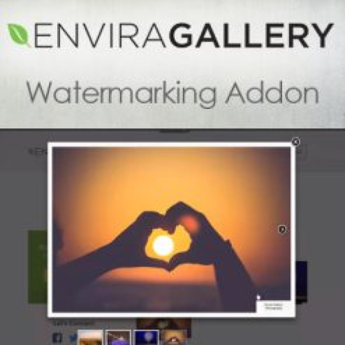 Envira Gallery – Watermarking Addon