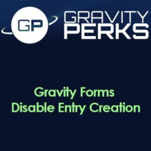 Gravity Perks – Gravity Forms Disable Entry Creation