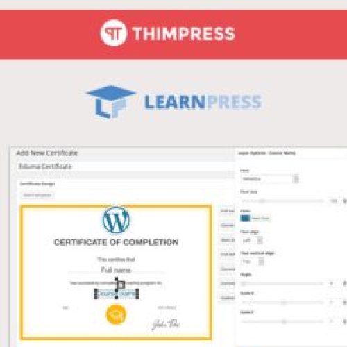 LearnPress – Certificates