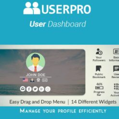 UserPro DashBoard