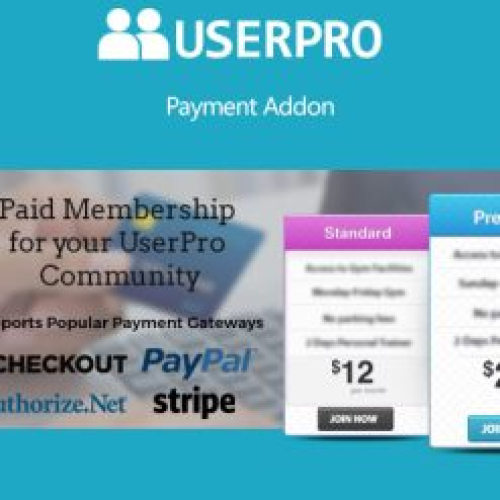 UserPro – Payment Add-on