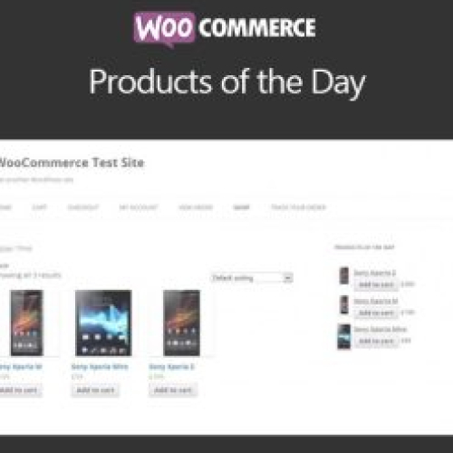 WooCommerce Products of the Day