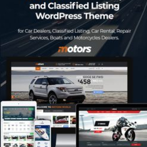 Motors – Automotive, Car Dealership, Car Rental, Auto, Classified Ads, Listing WordPress Theme