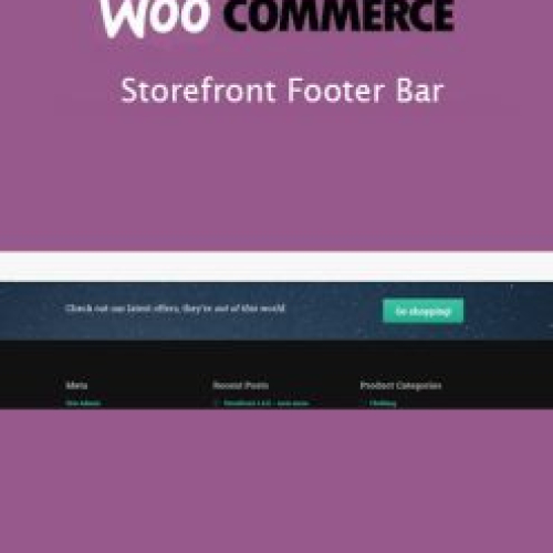 Storefront Footer Bar