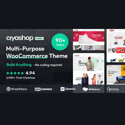 CiyaShop – Multipurpose WooCommerce Theme