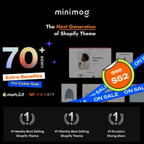 Minimog – The Next Generation Shopify Theme