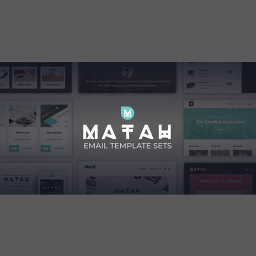 Matah | Responsive Email Set