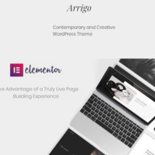 Arrigo – Contemporary Creative Portfolio Elementor WordPress Theme